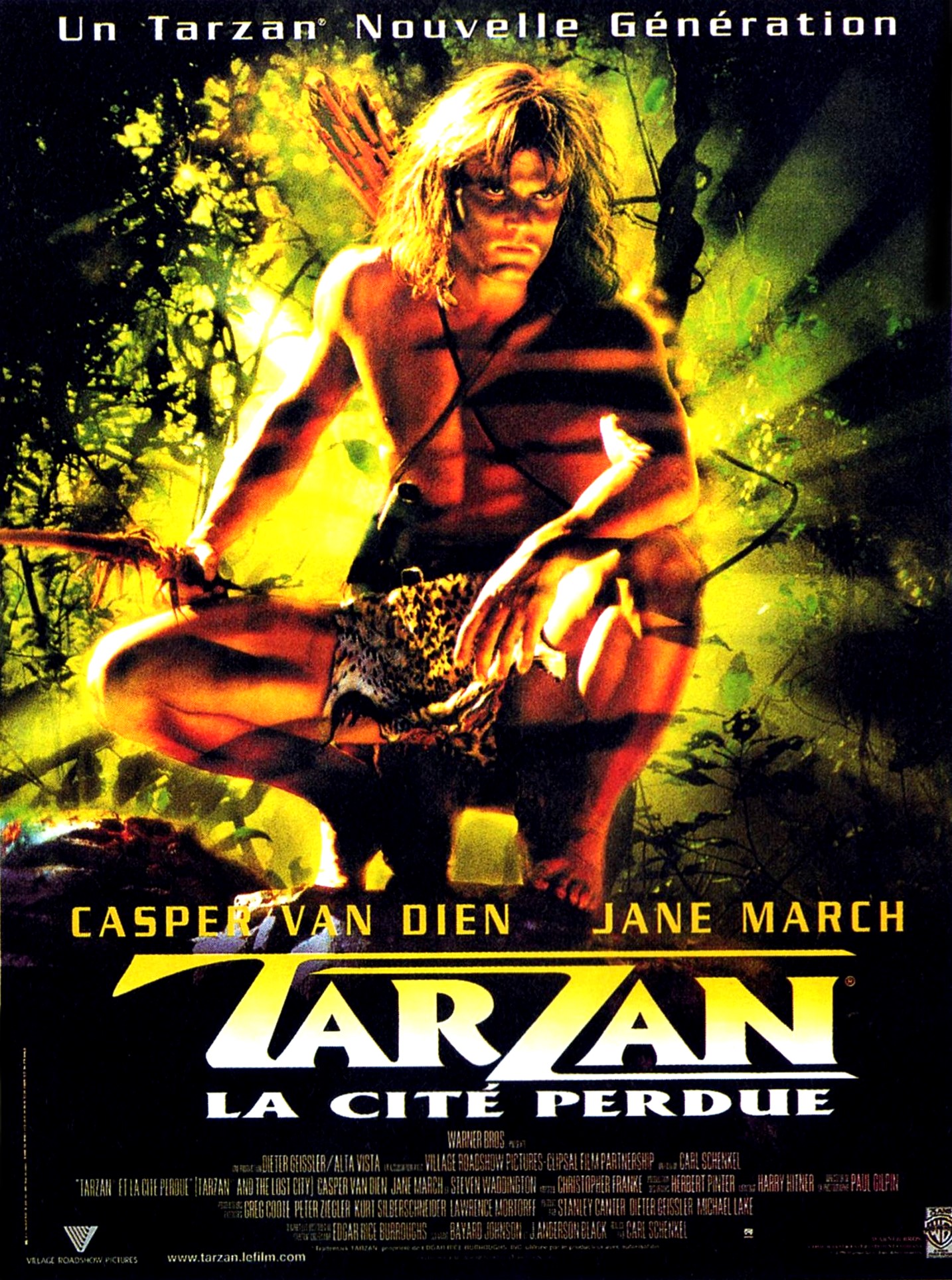 affiche du film Tarzan et la cité perdue