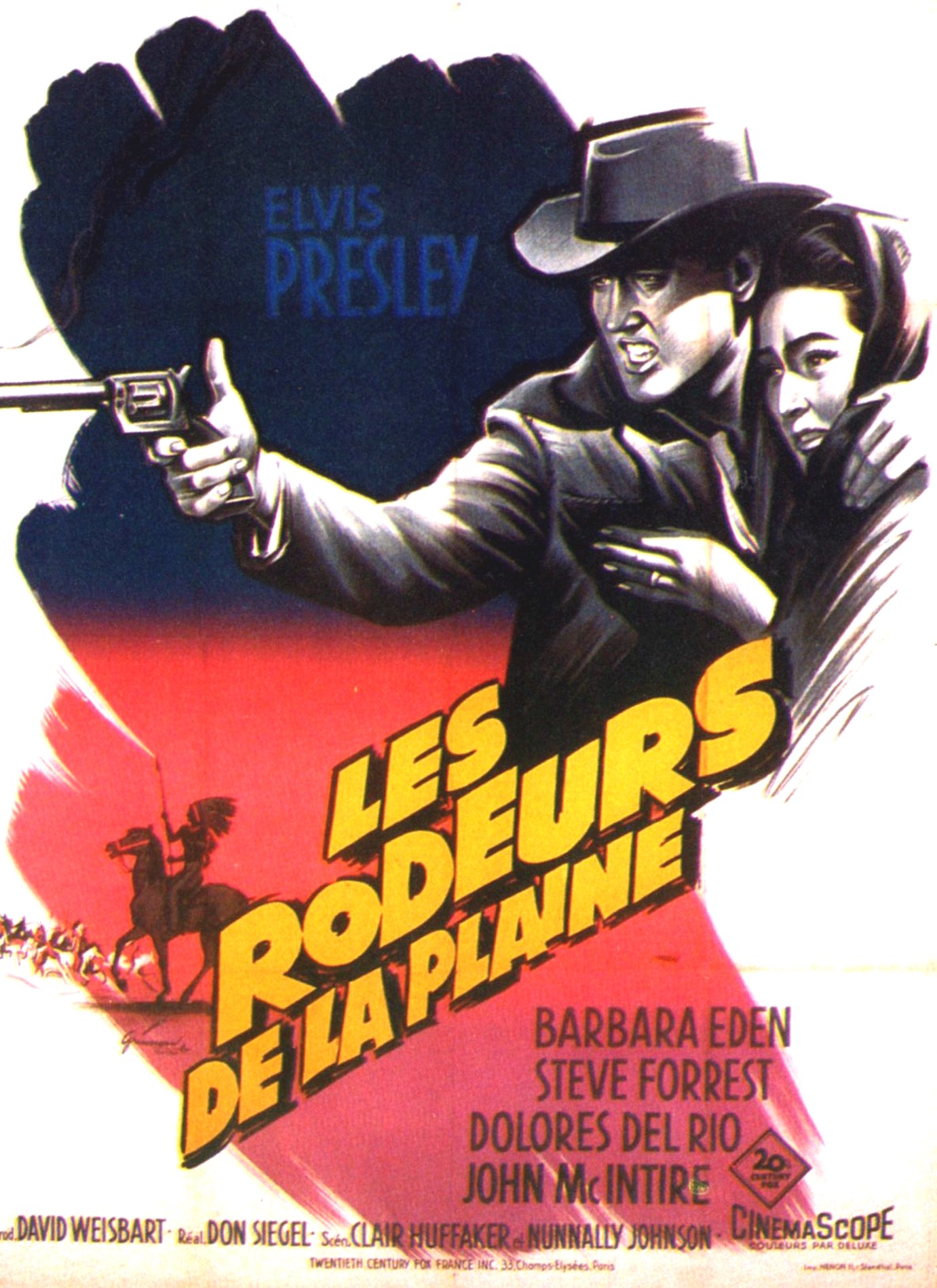 affiche du film Les rôdeurs de la plaine
