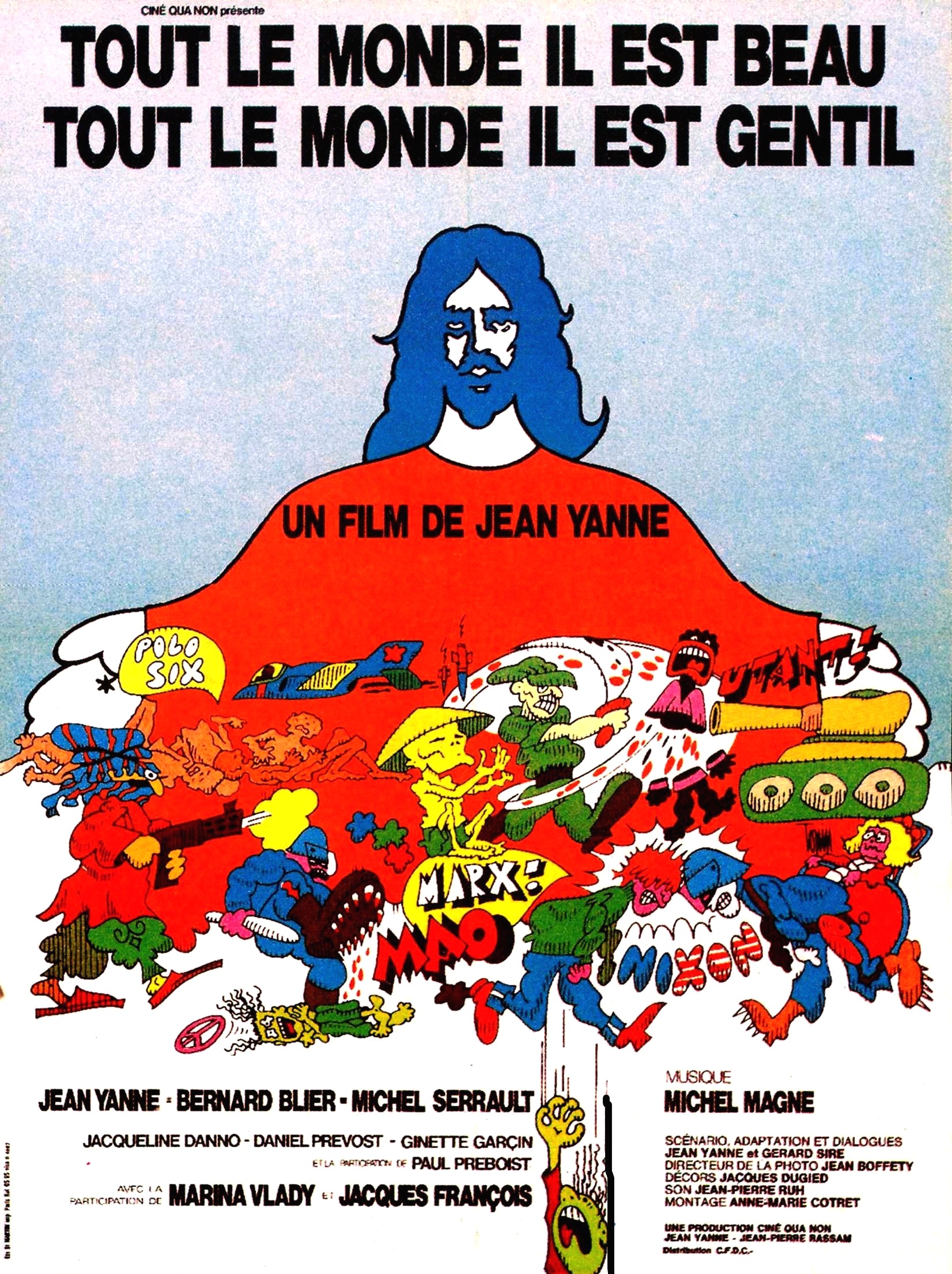 affiche du film Tout le monde il est beau, tout le monde il est gentil