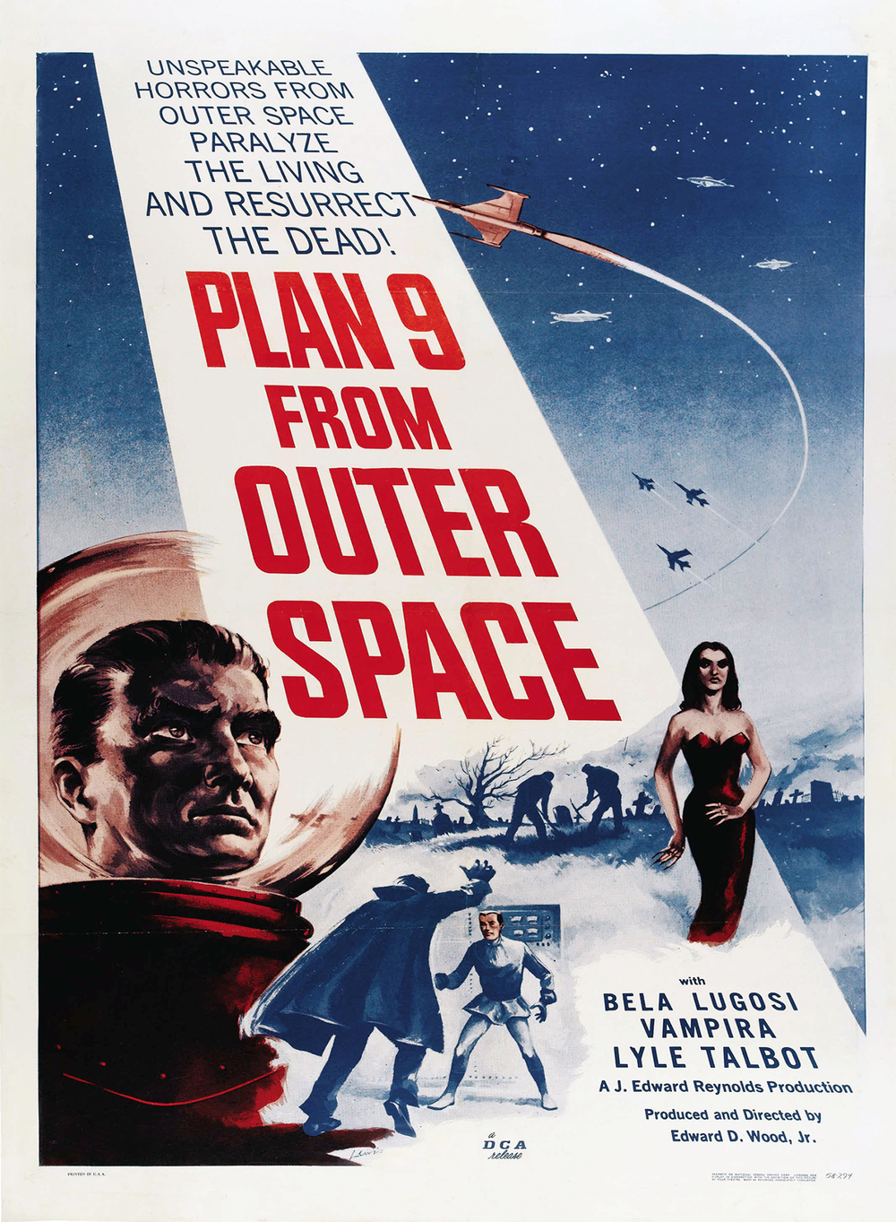 affiche du film Plan 9 from Outer Space
