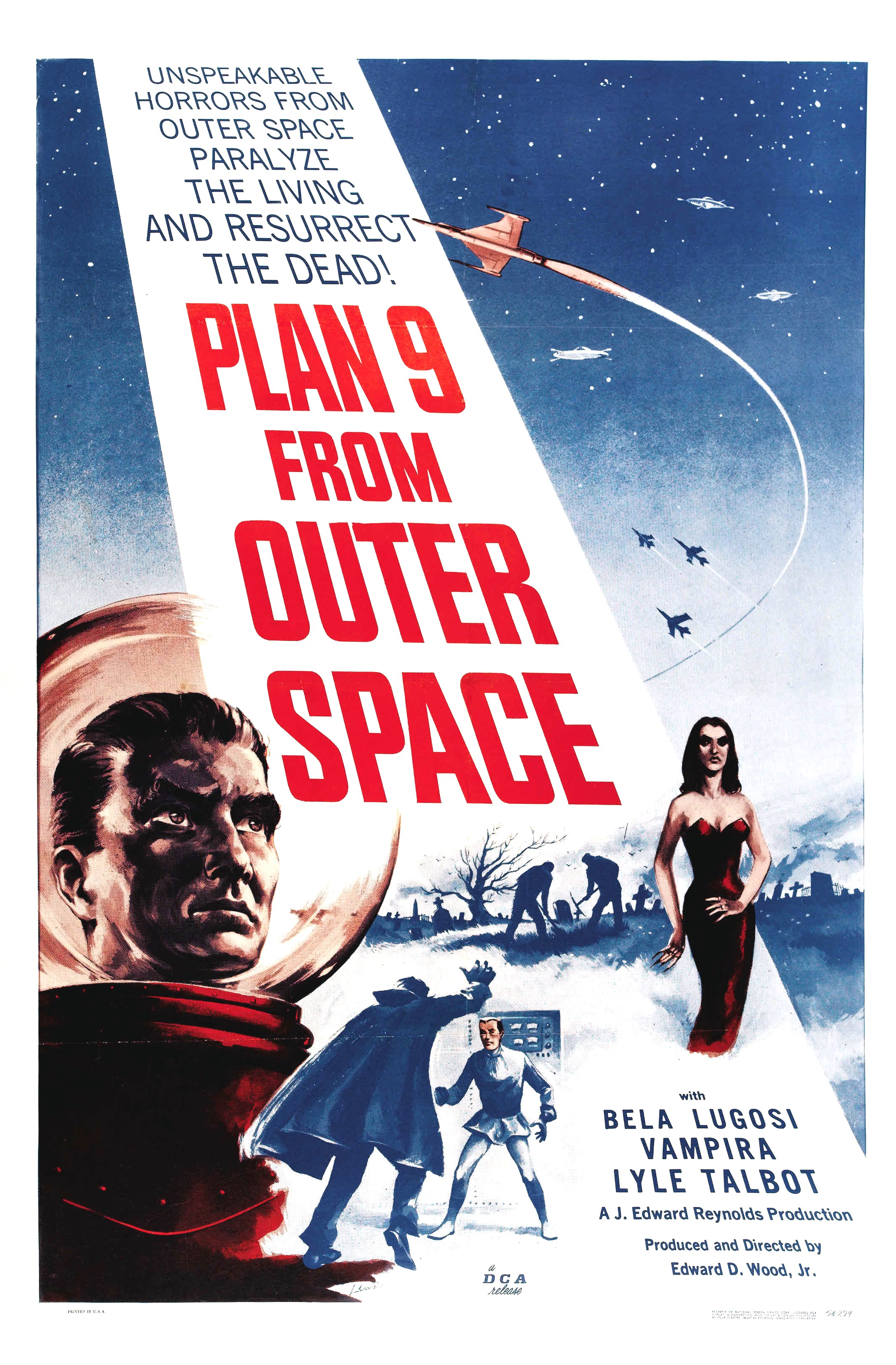 affiche du film Plan 9 from Outer Space