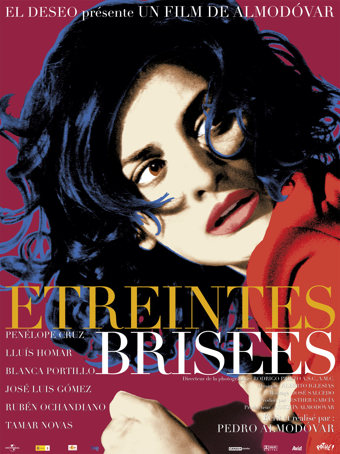 affiche du film Étreintes brisées
