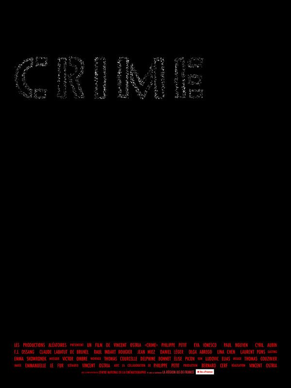 affiche du film Crime