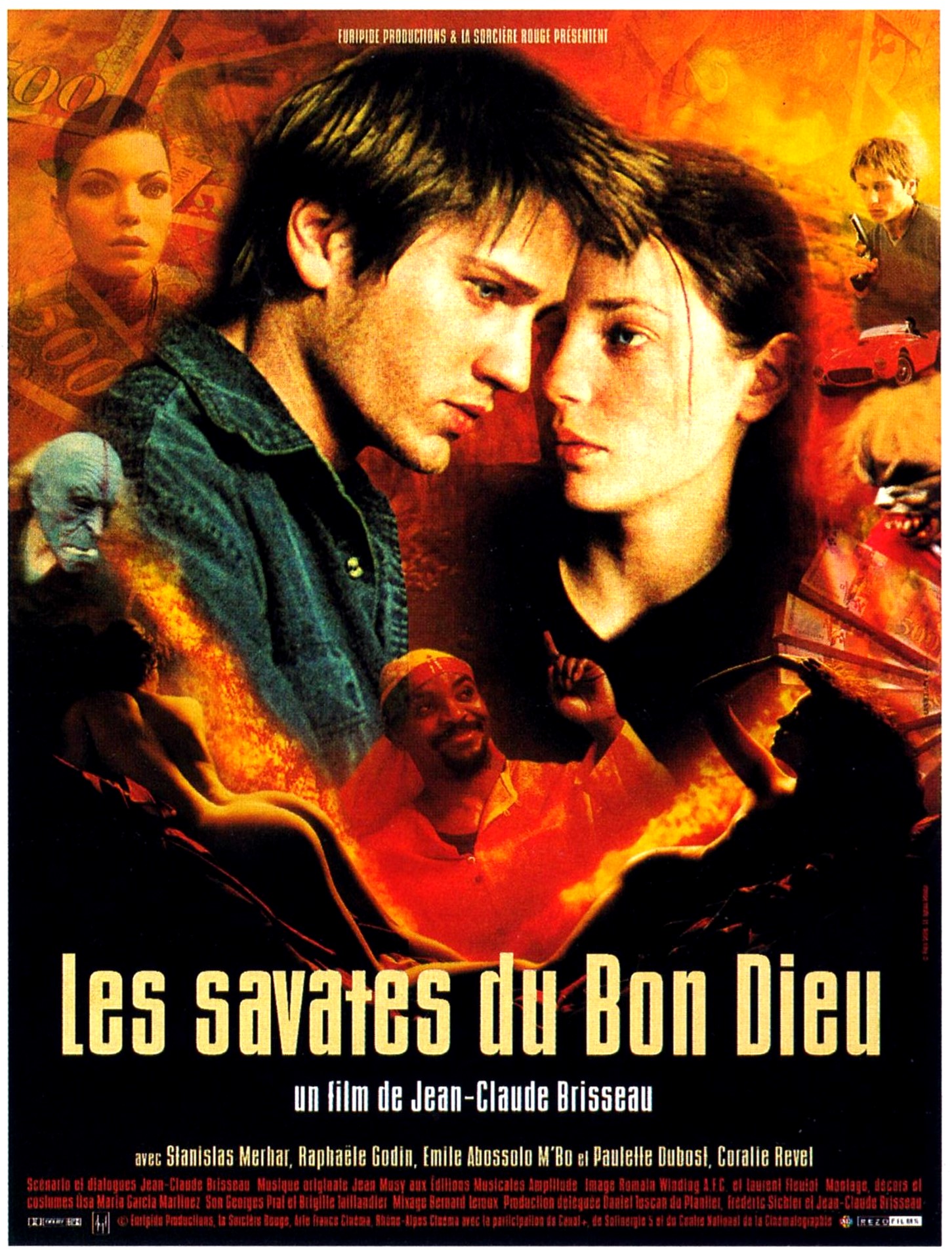 affiche du film Les Savates du bon Dieu