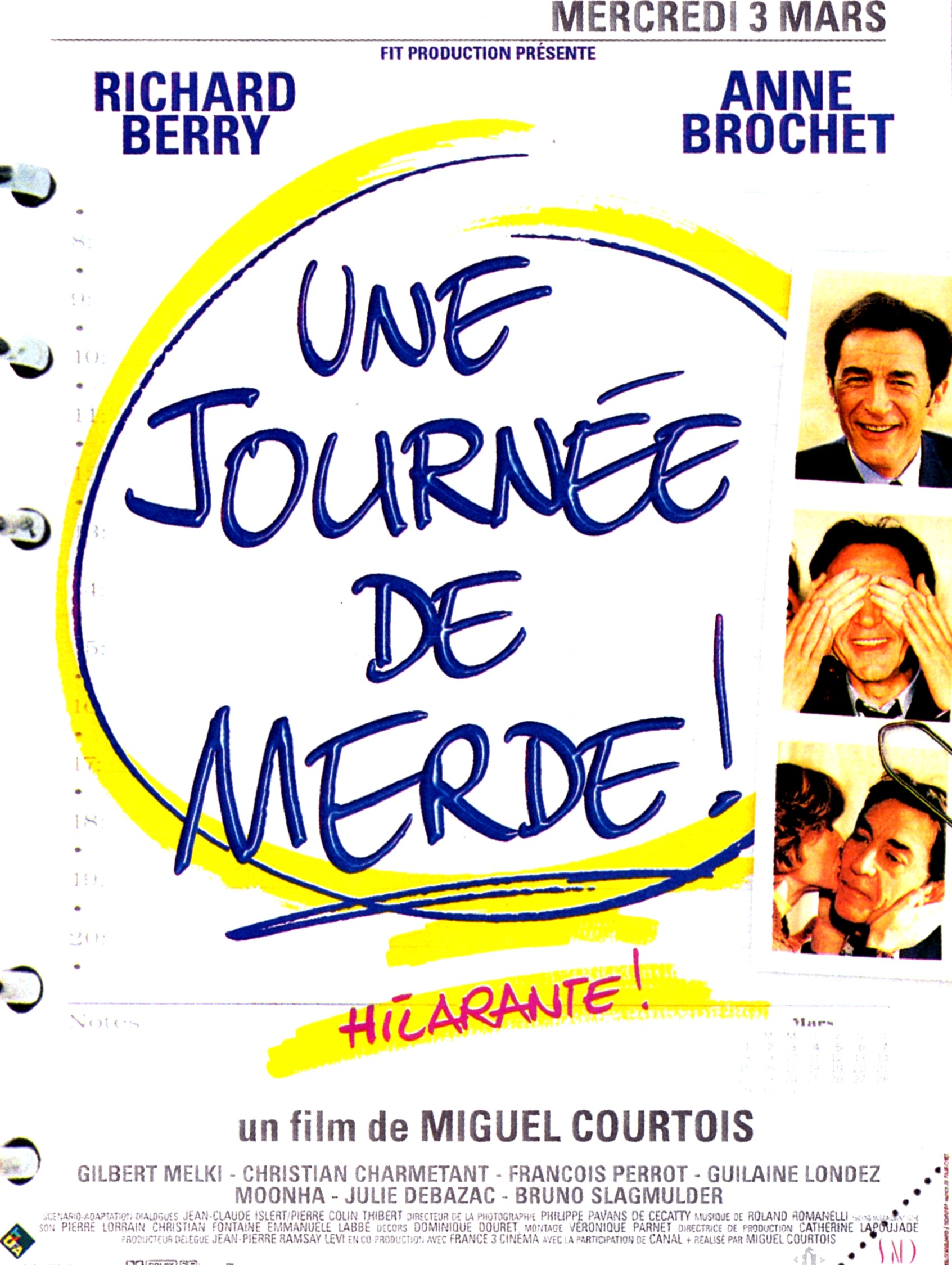 affiche du film Une journée de merde