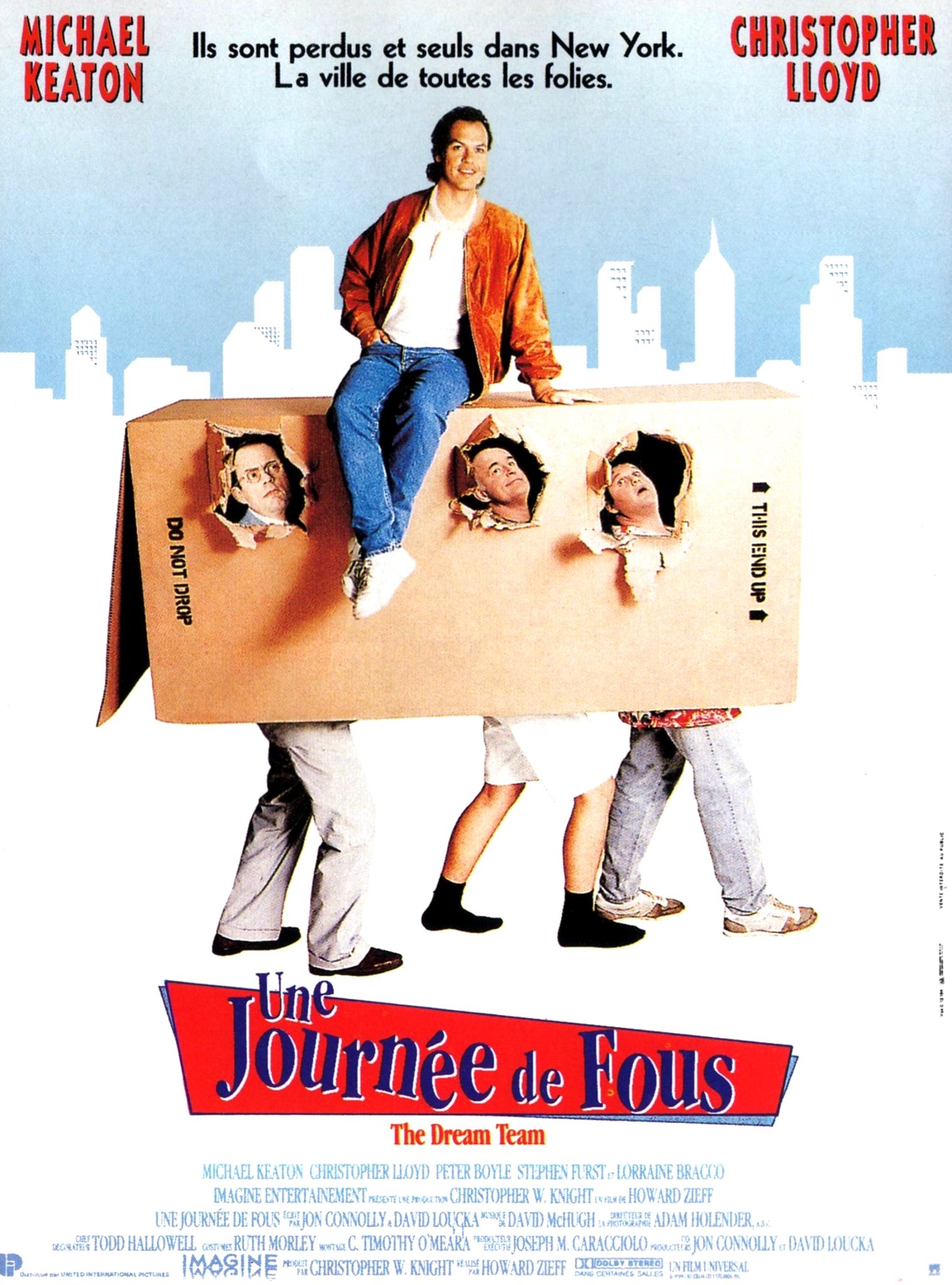 affiche du film Une journée de fous