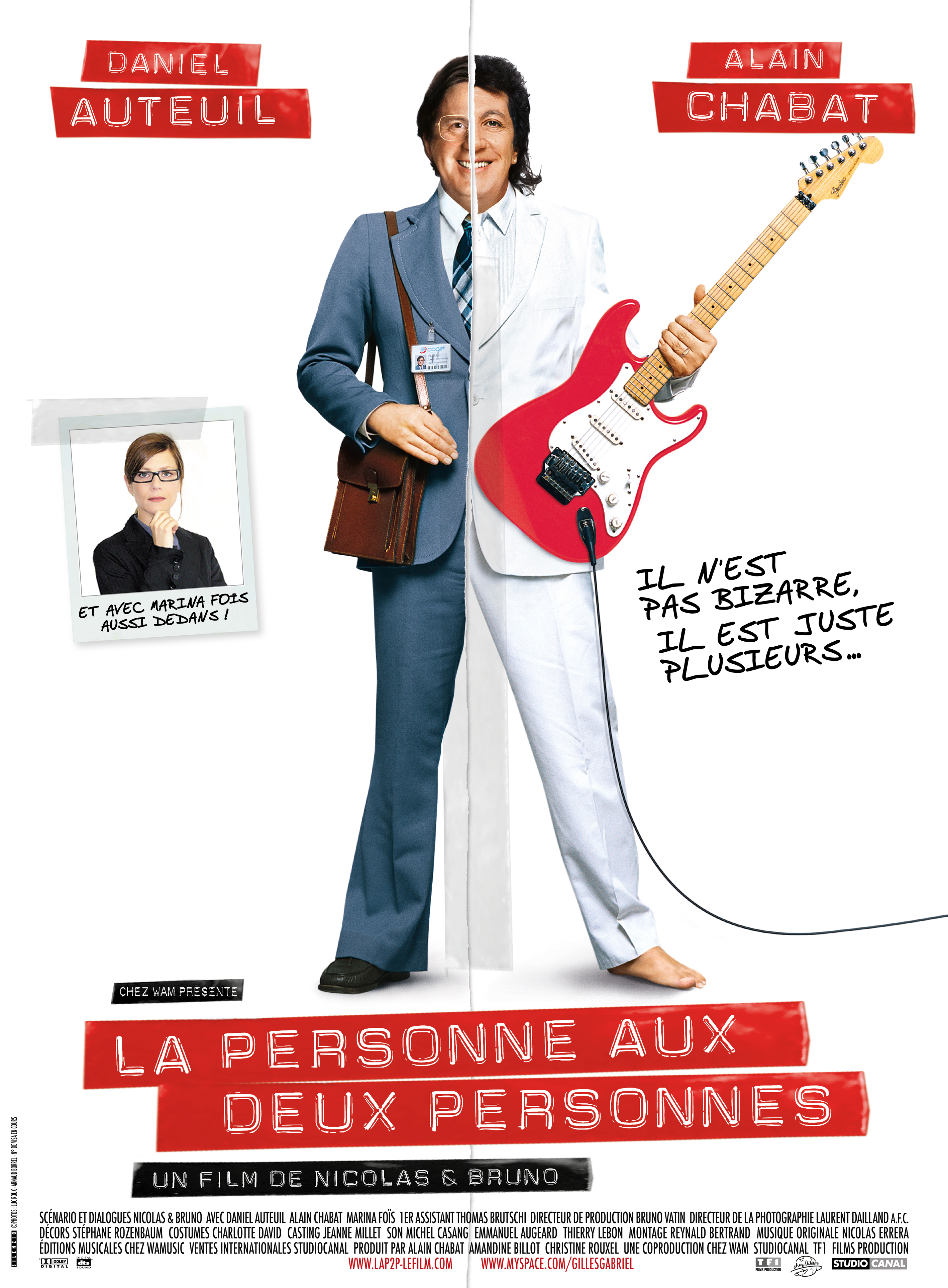 affiche du film La personne aux deux personnes