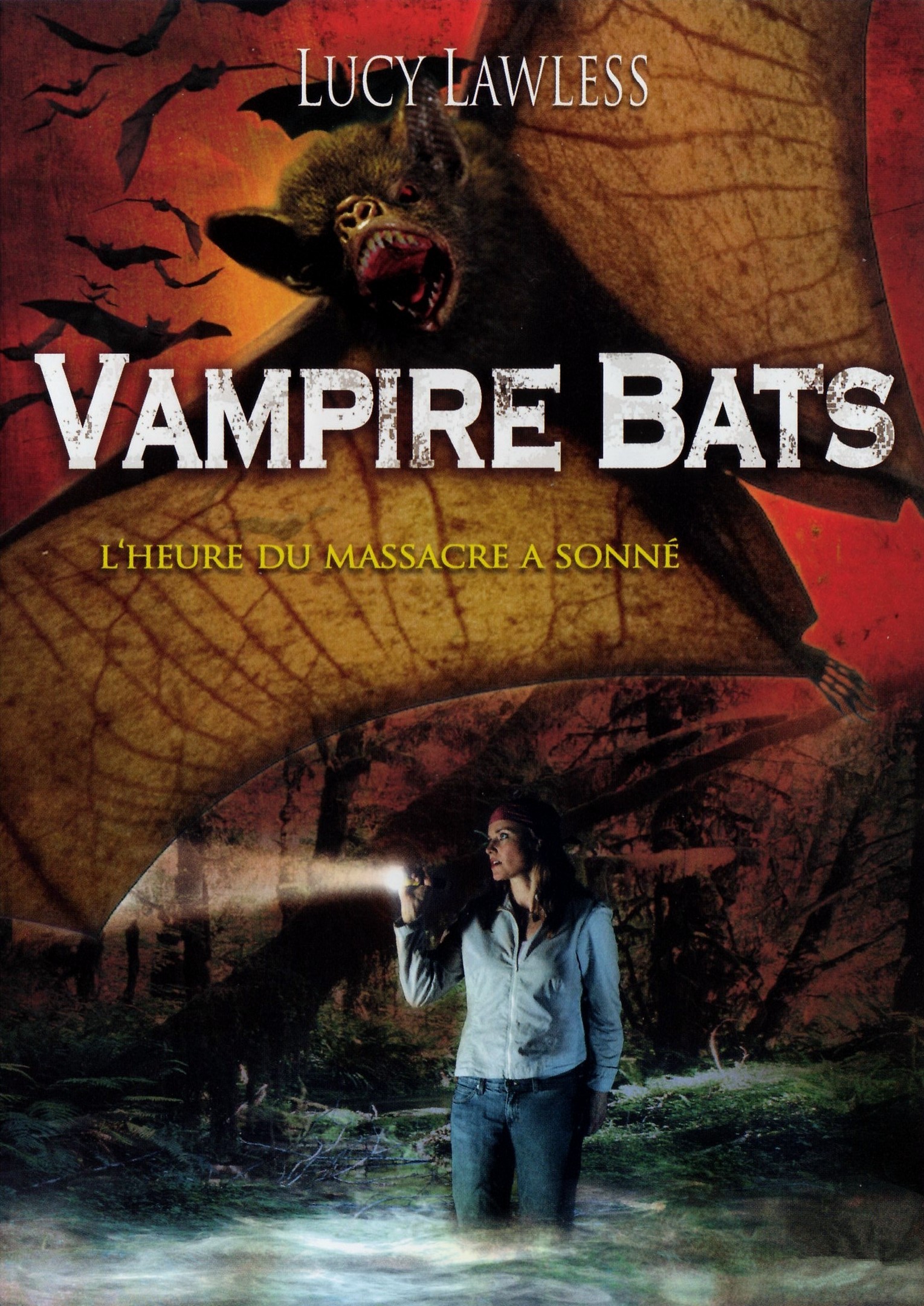 affiche du film Bats, l'invasion des chauves-souris