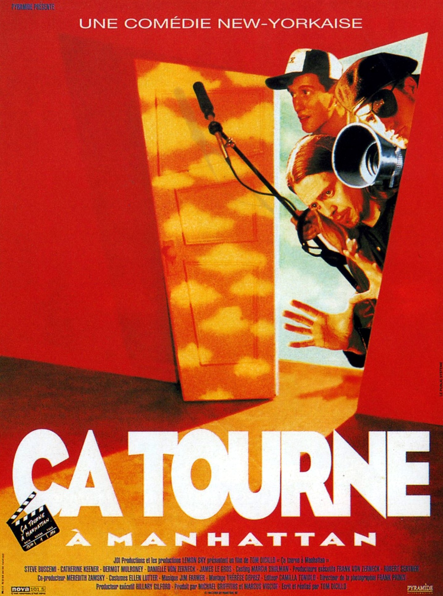 affiche du film Ça tourne à Manhattan