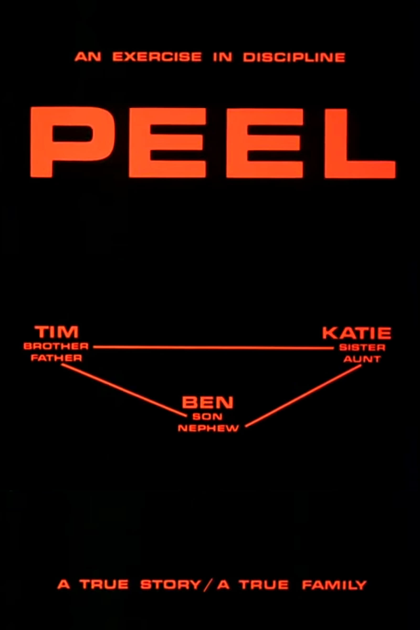 affiche du film Peel, exercice de discipline