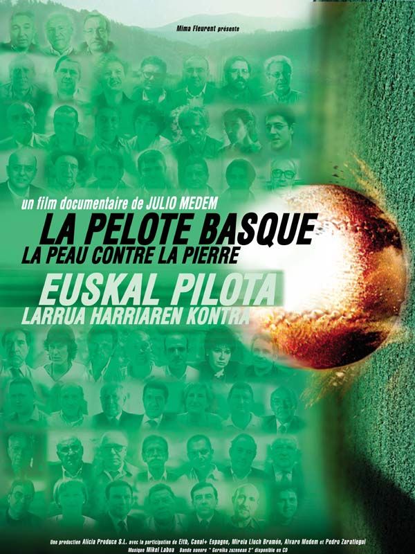 affiche du film La Pelote basque: la peau contre la pierre