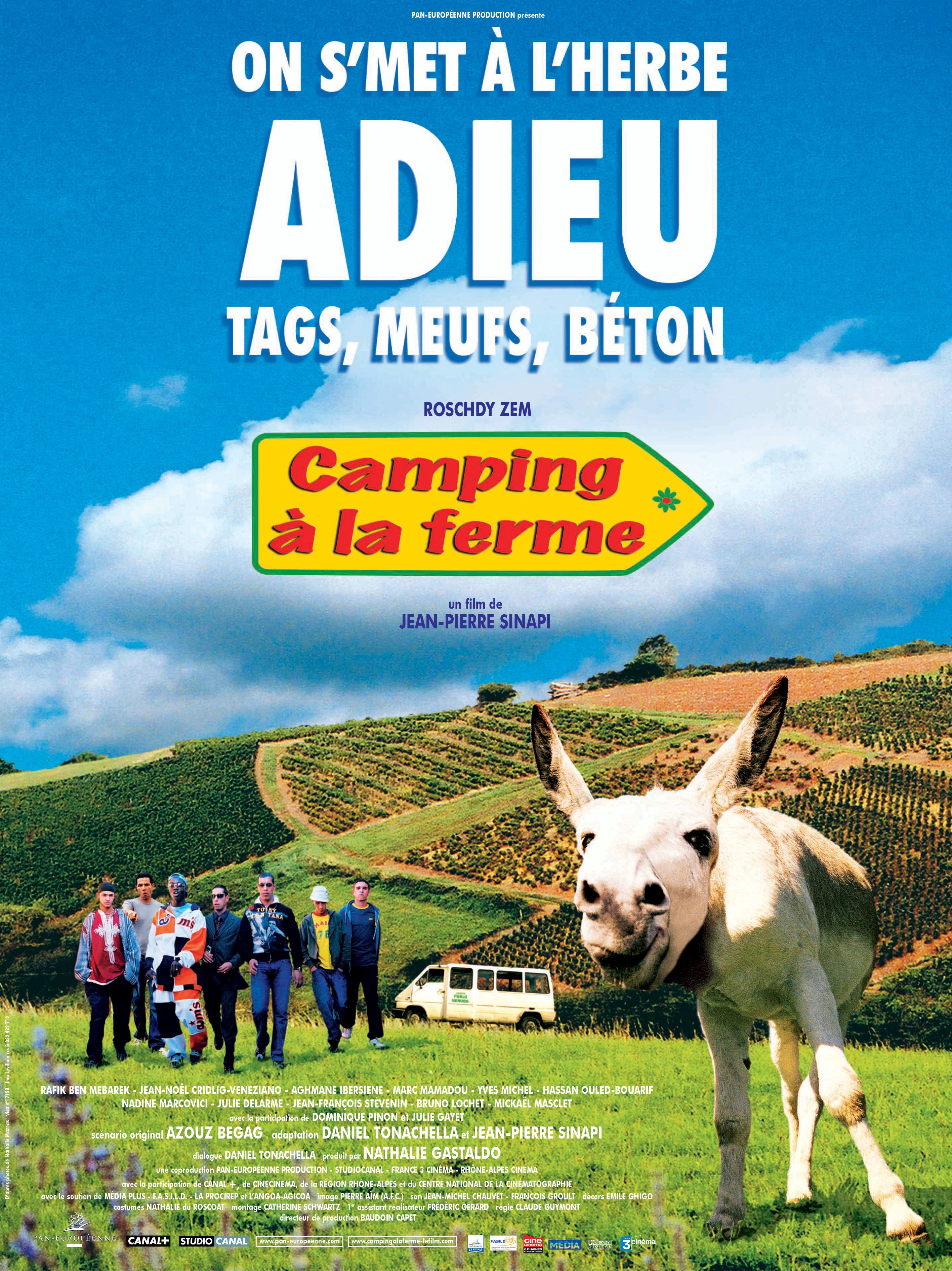 affiche du film Camping à la ferme