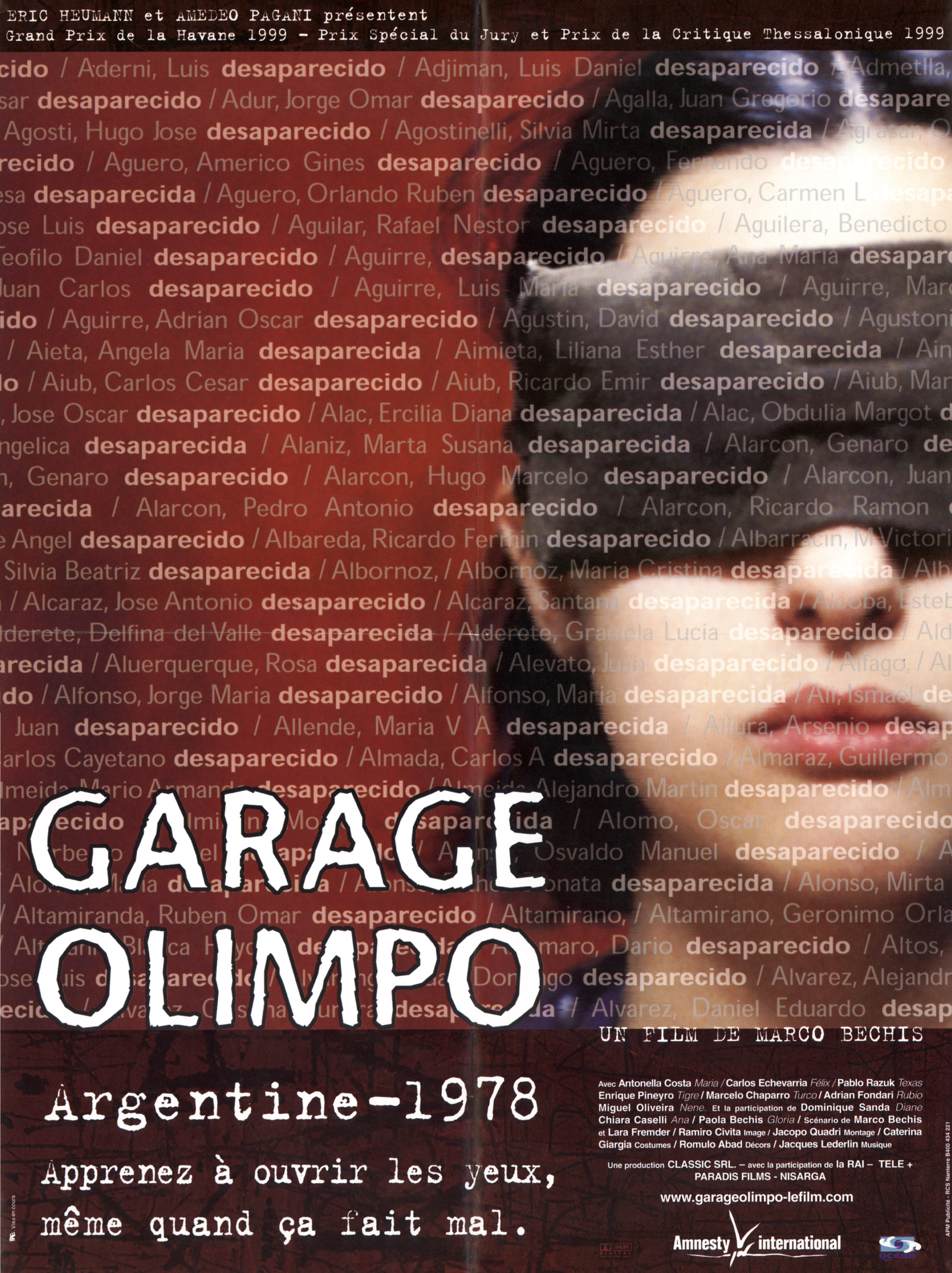 affiche du film Garage Olimpo