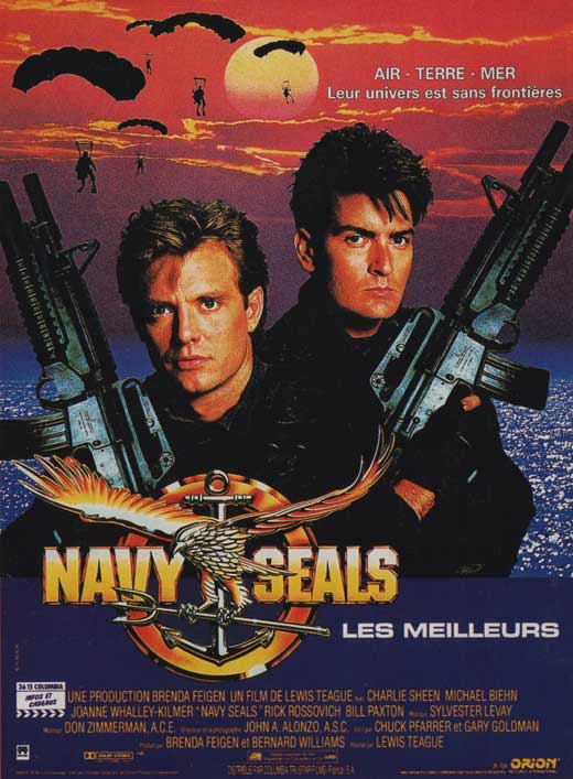 affiche du film Navy Seals, les meilleurs