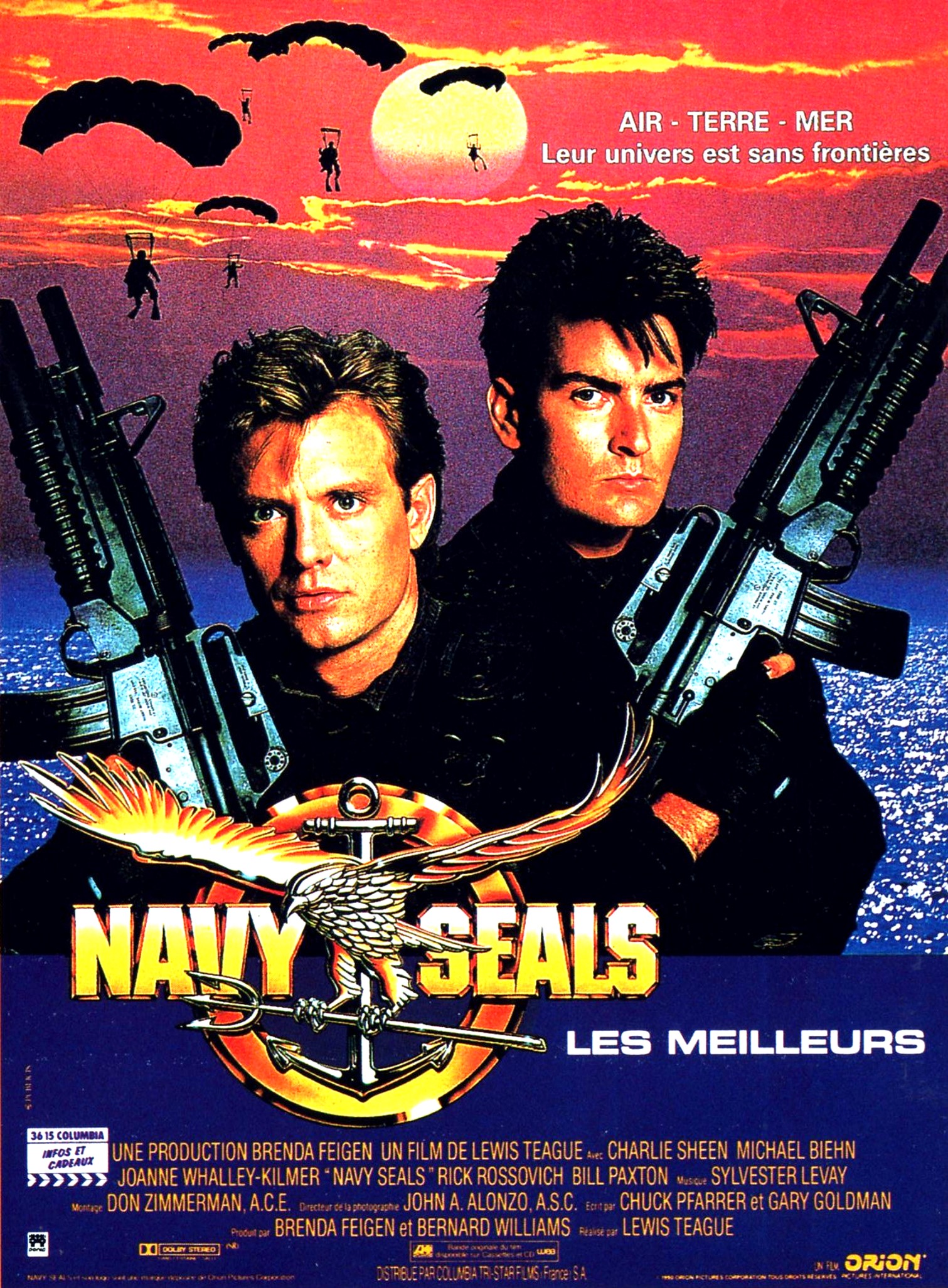 affiche du film Navy Seals: Les Meilleurs