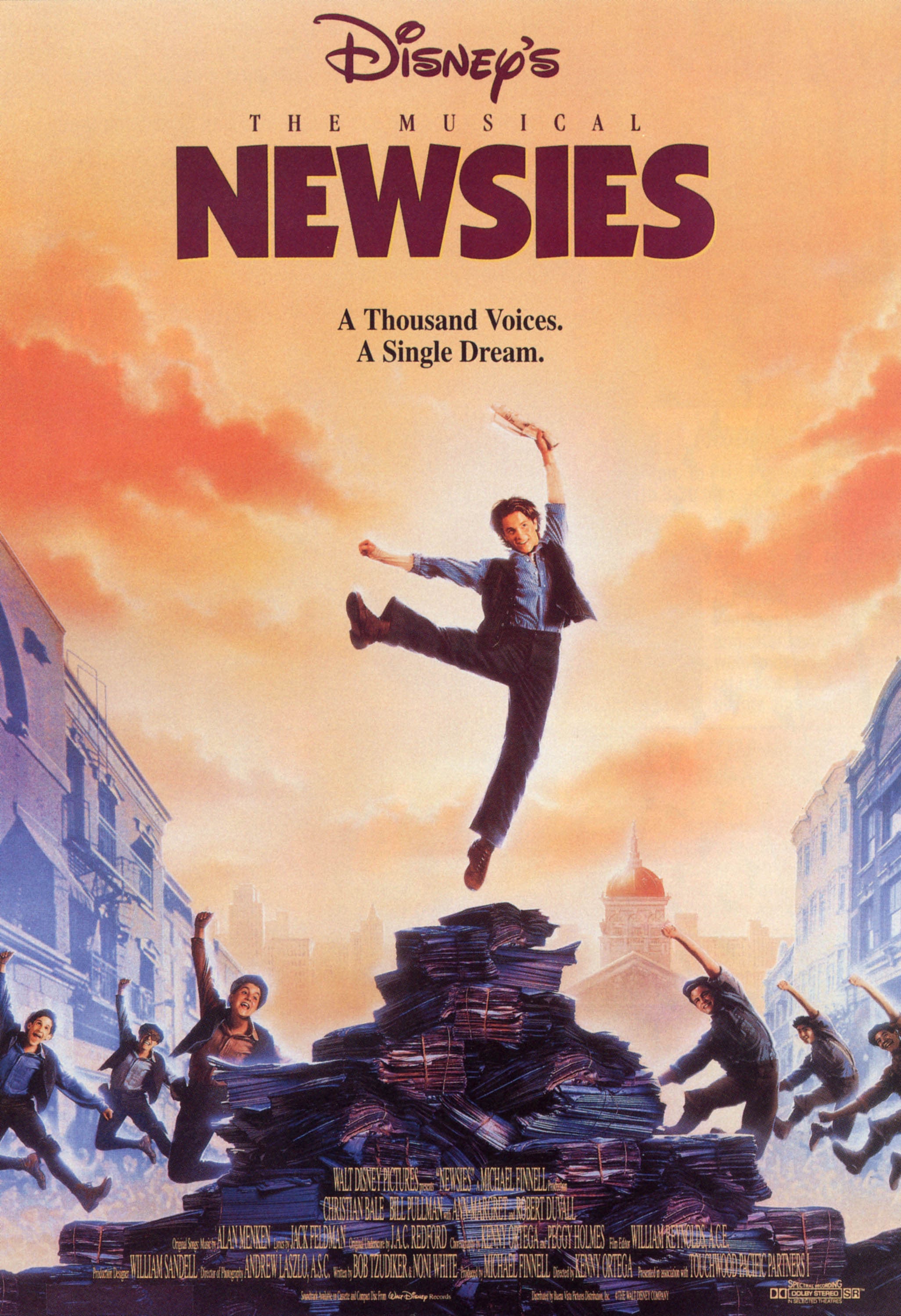 affiche du film Newsies: The News Boys