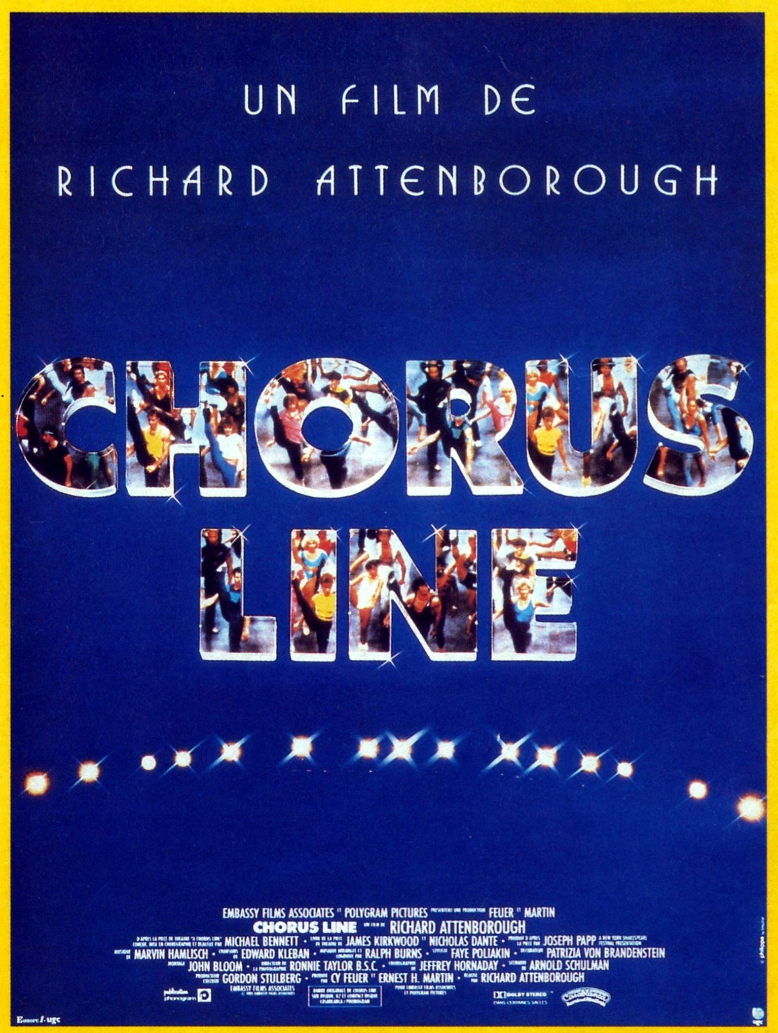 affiche du film Chorus Line