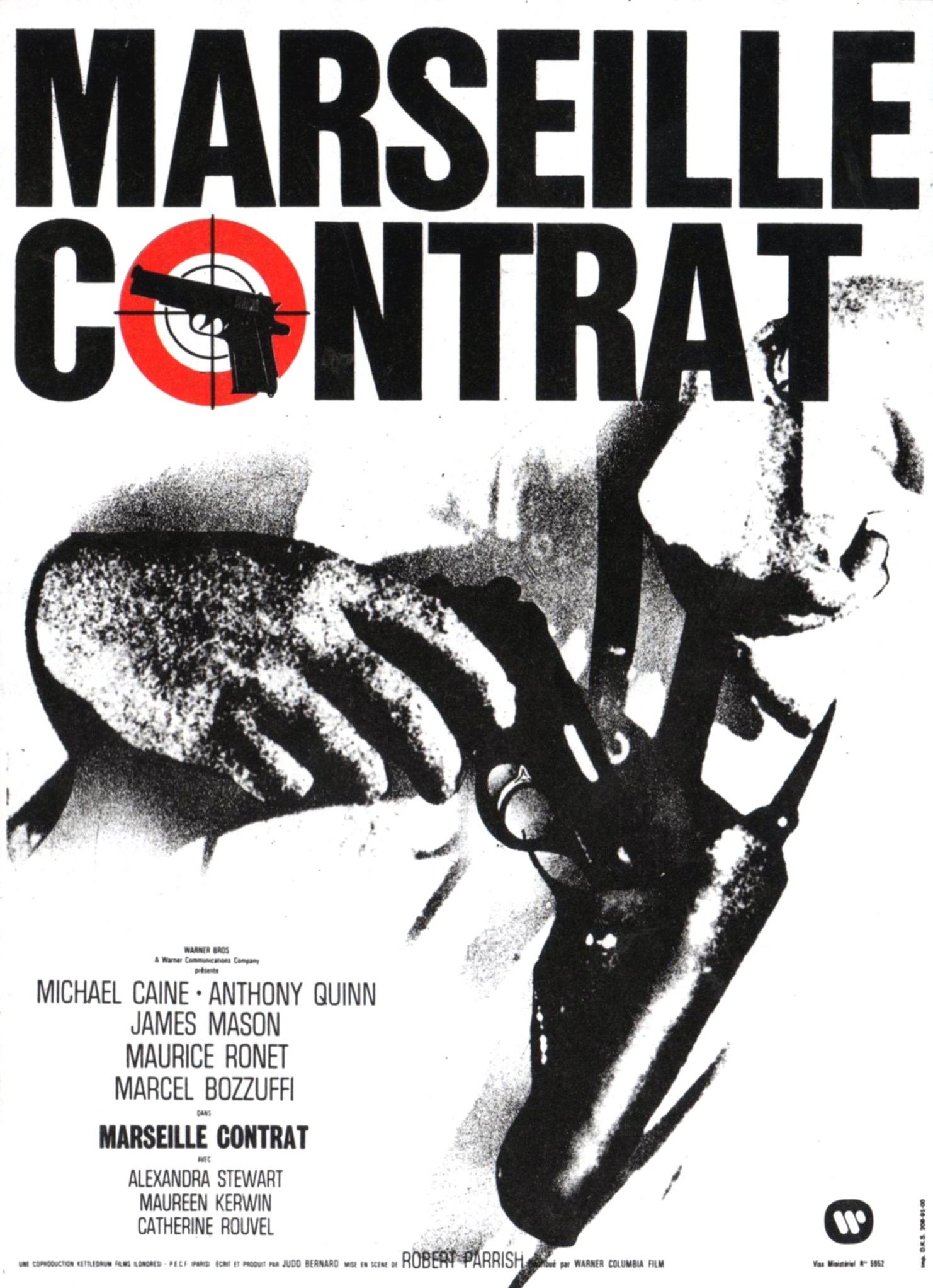 affiche du film Marseille contrat