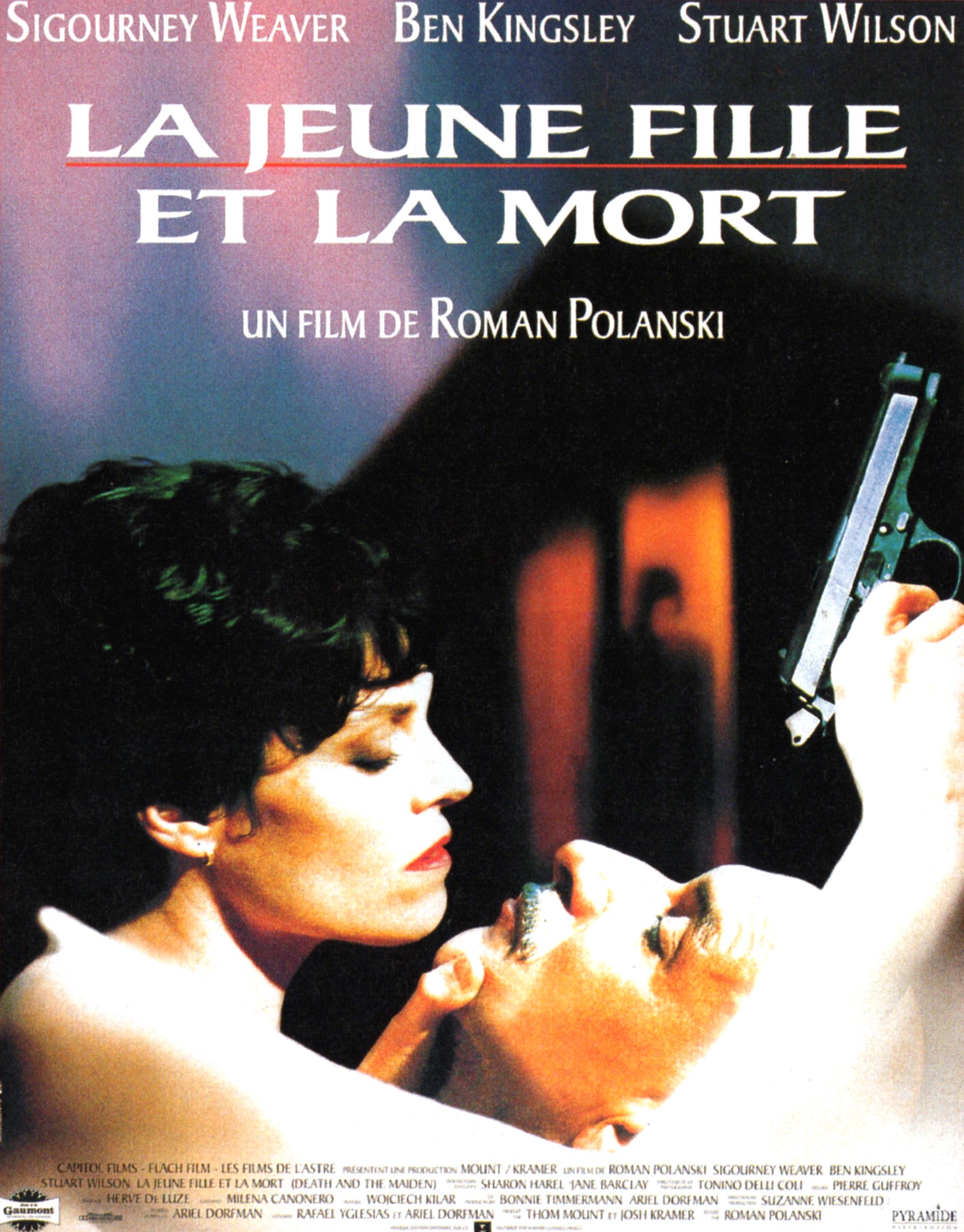 affiche du film La jeune fille et la mort