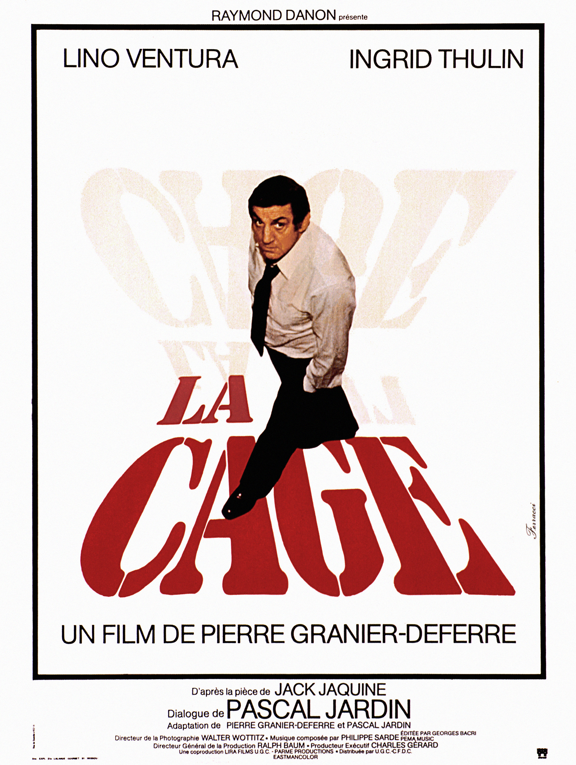 affiche du film La cage (1975)