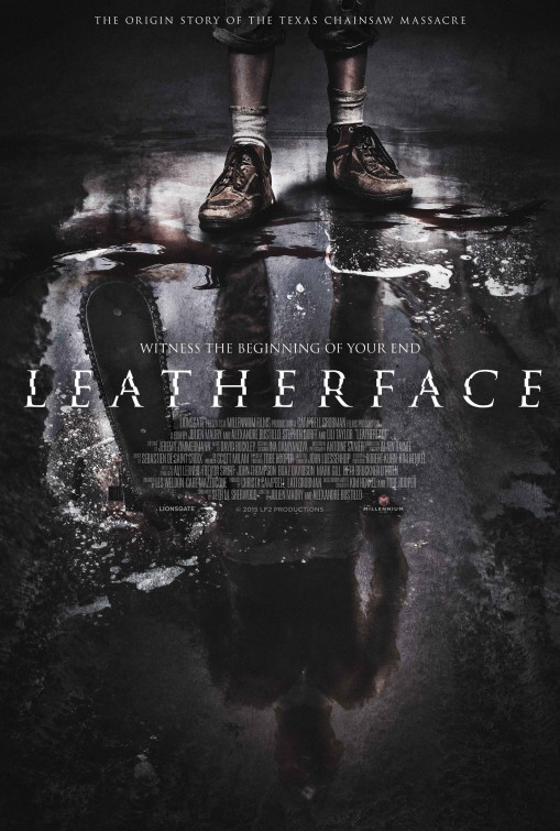 affiche du film Leatherface
