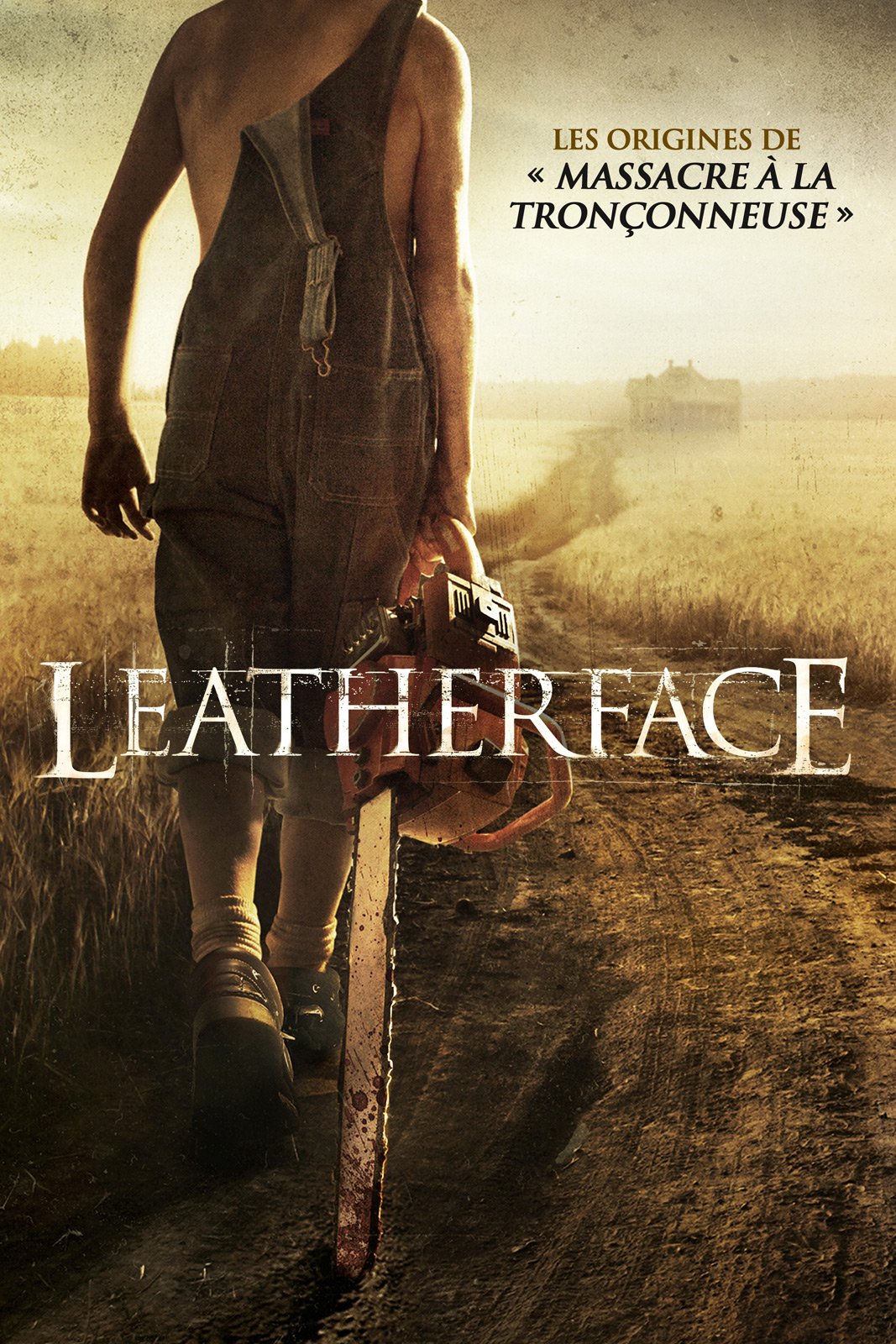 affiche du film Leatherface