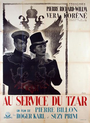 affiche du film Au service du tzar