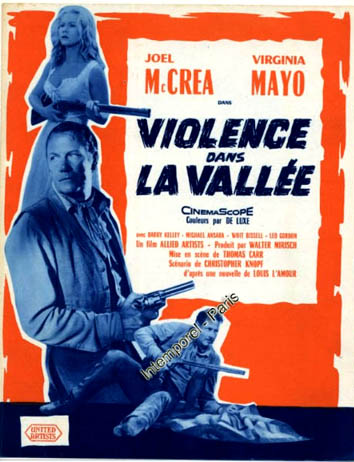 affiche du film Violence dans la vallée