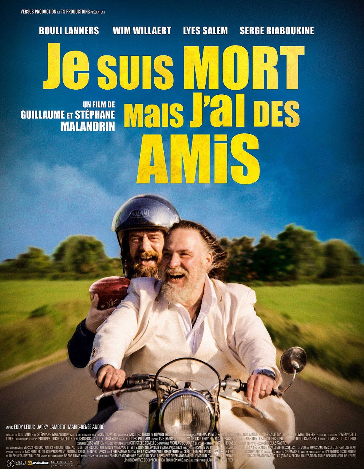 affiche du film Je suis mort mais j'ai des amis