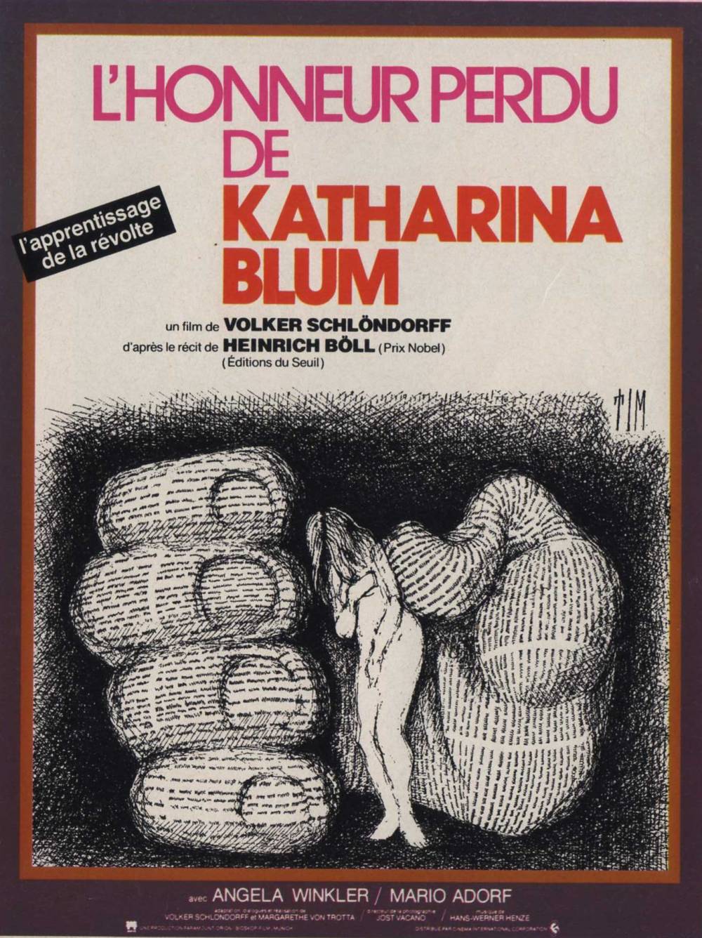 L Honneur Perdu De Katharina Blum Film L'Honneur perdu de Katharina Blum - Seriebox