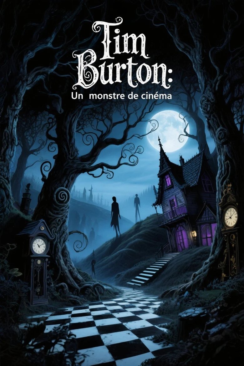 affiche du film Tim Burton : Un monstre de cinéma