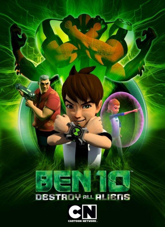 affiche du film Ben 10: Destruction Alien