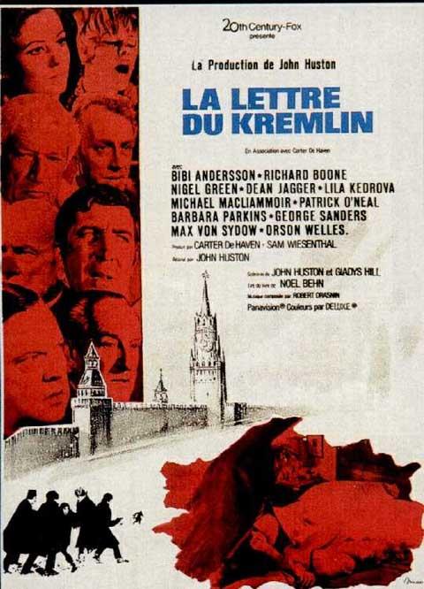 affiche du film La Lettre du Kremlin