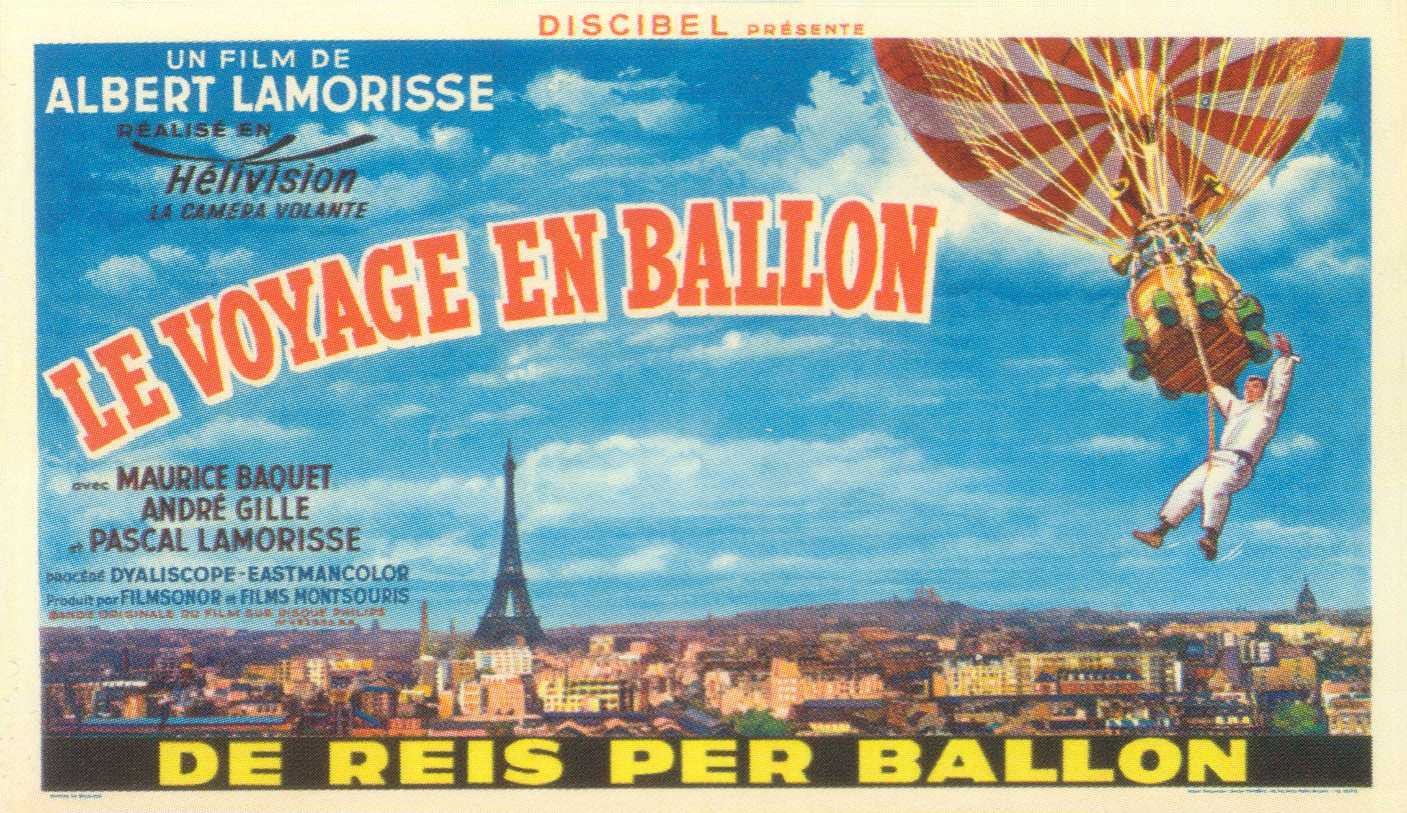 affiche du film Le Voyage en ballon (1960)