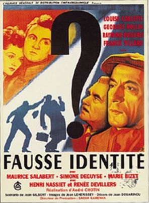 affiche du film Fausse Identité