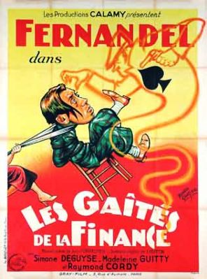 affiche du film Les Gaîtés de la finance