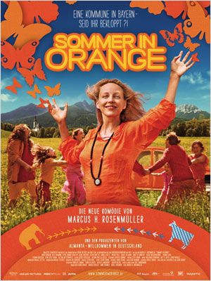affiche du film Mon été orange