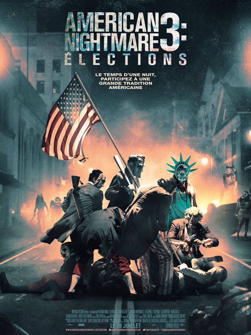 affiche du film American Nightmare 3 : Élections