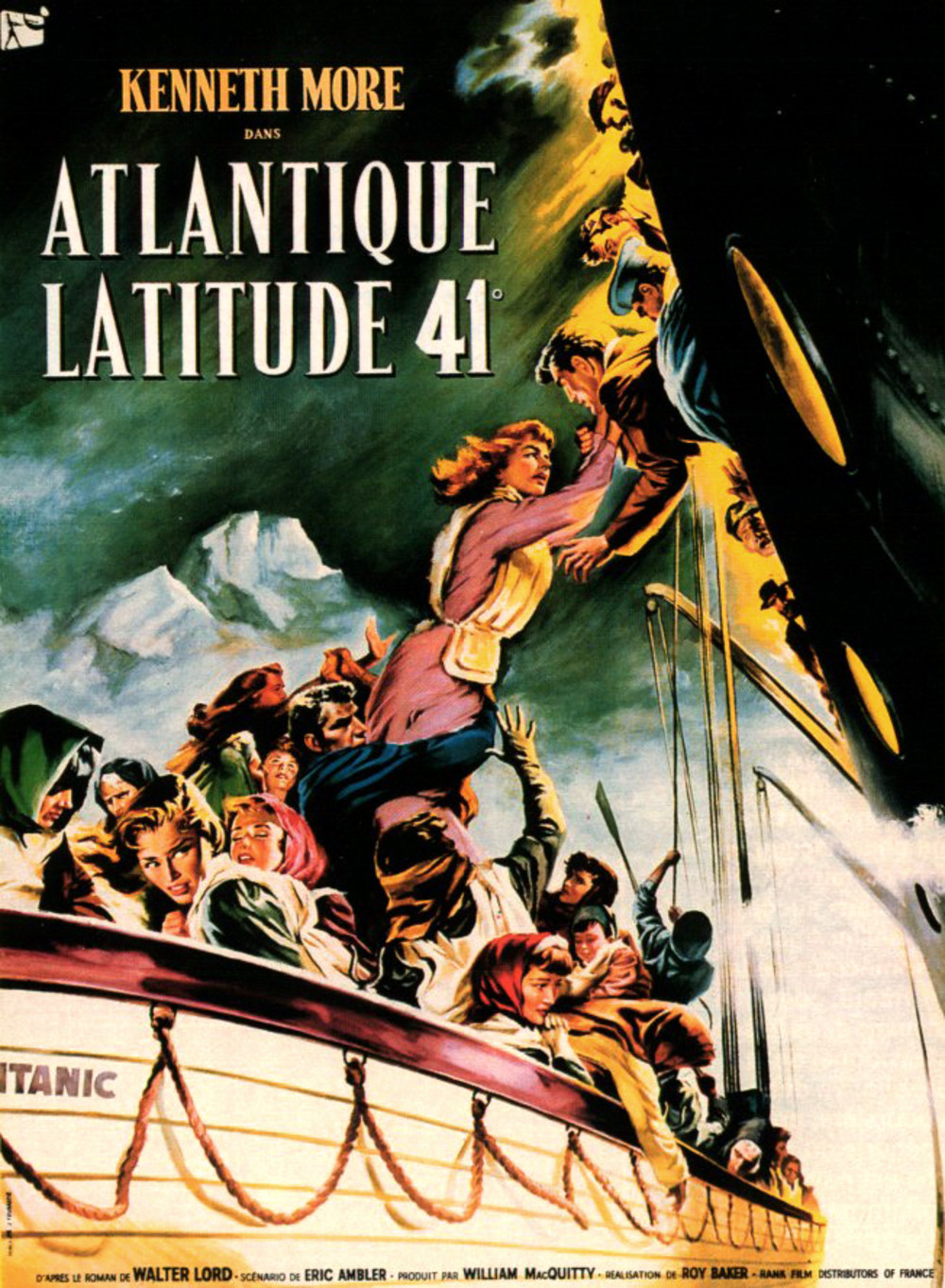 affiche du film Atlantique latitude 41