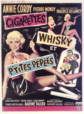 affiche du film Cigarettes, whisky et petites pépées