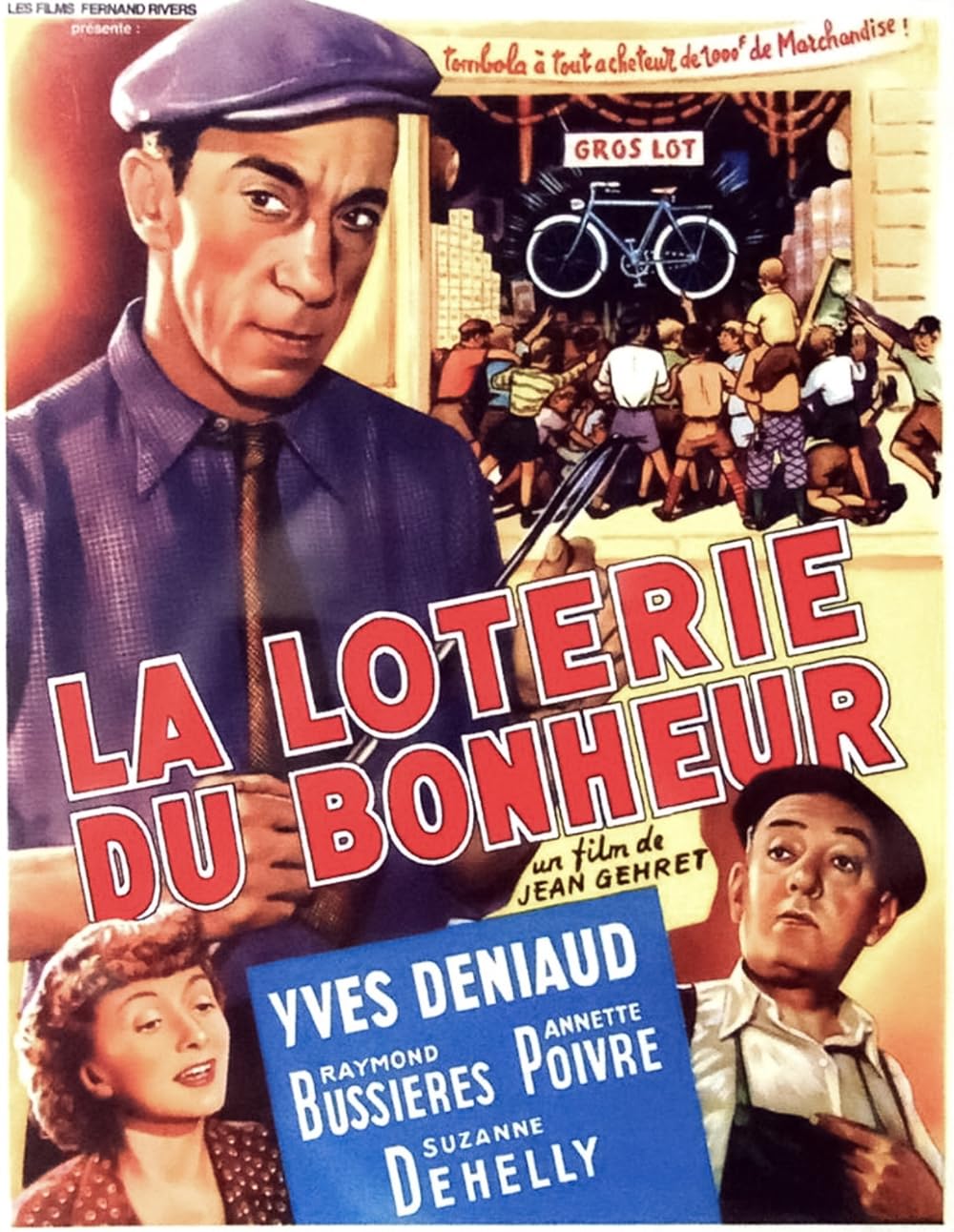 affiche du film La Loterie du bonheur