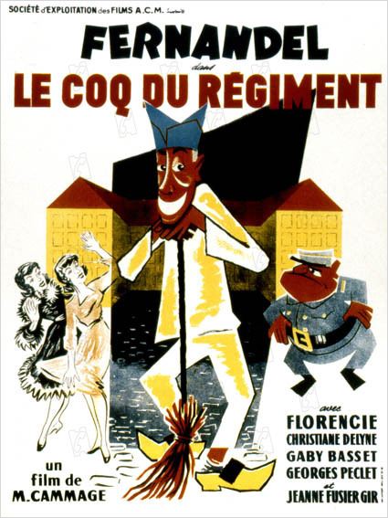 affiche du film Le Coq du Régiment