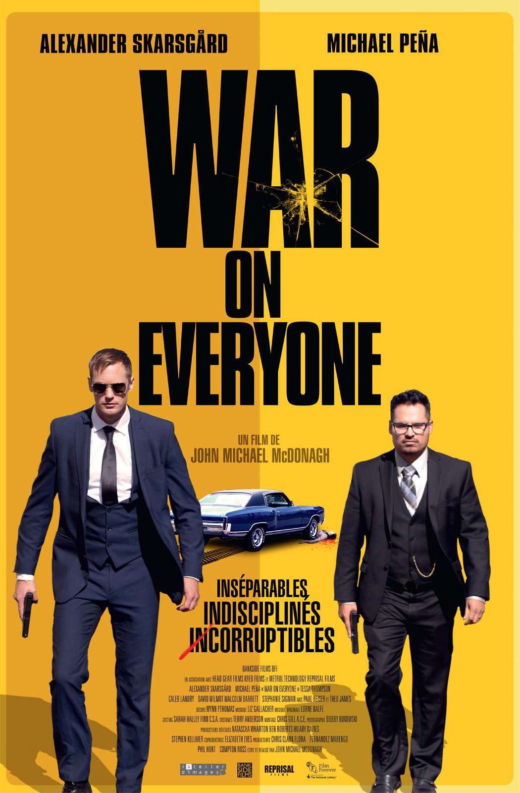 affiche du film War on Everyone : au-dessus des lois