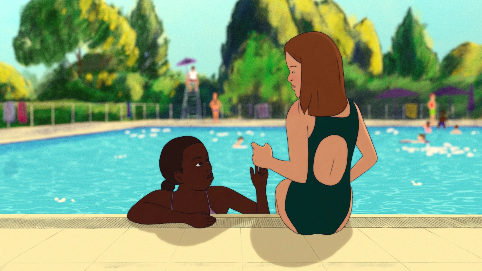 affiche du film Un été bleu