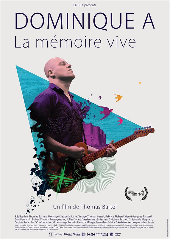 affiche du film Dominique A, La mémoire vive
