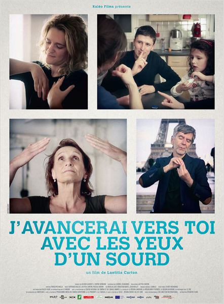 affiche du film J'avancerai vers toi avec les yeux d'un sourd