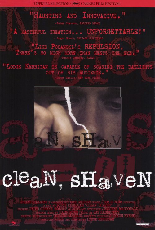 affiche du film Clean, Shaven