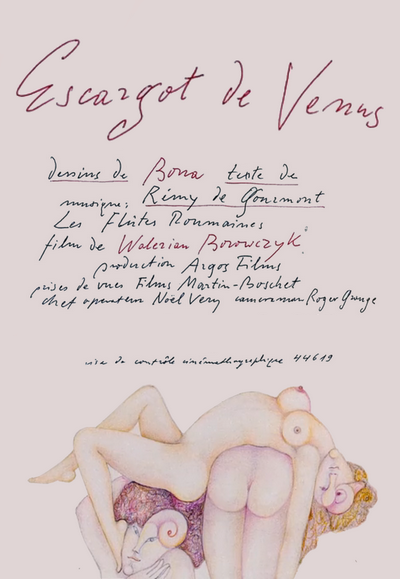 affiche du film Escargot de Vénus