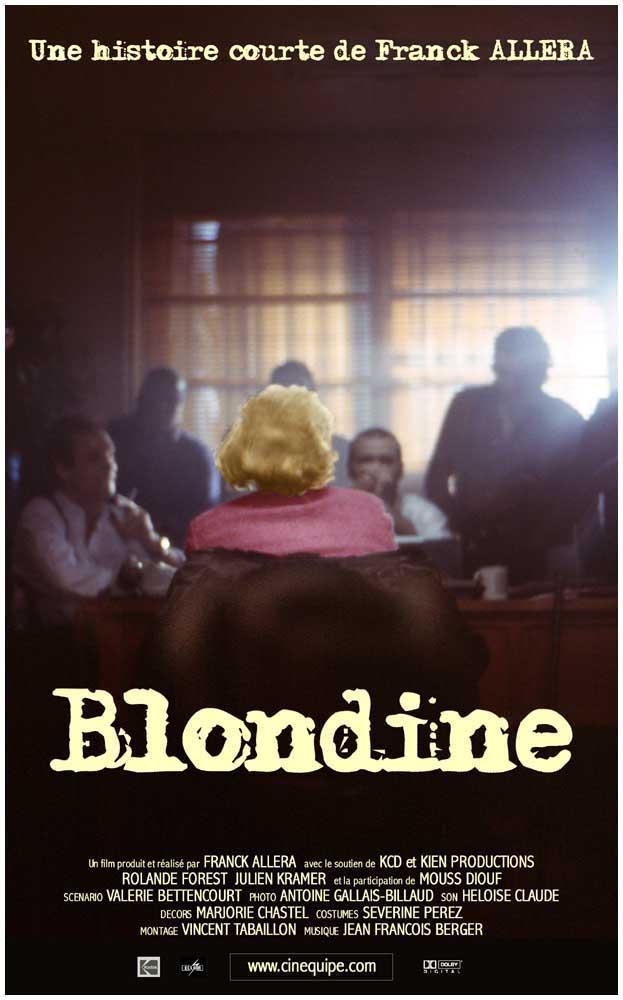 affiche du film Blondine