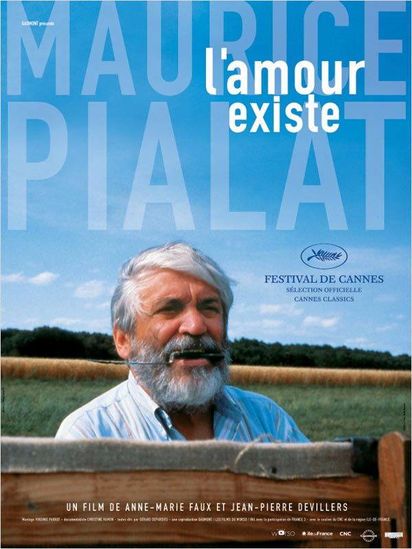 affiche du film Maurice Pialat, l'amour existe